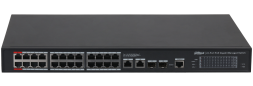 Коммутатор Dahua DH-S4228-24GT-360 (26 x RJ45 1G, 2 x SFP 1G, PoE 360 W)