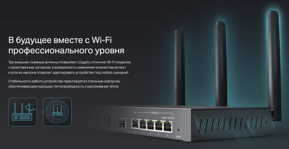 Маршрутизатор TP-Link Omada ER706W