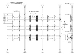 Модуль для видеостены напольно-потолочный Wize Pro VWFC60