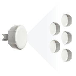 Комплект PtMP Mikrotik SXT Sixpack