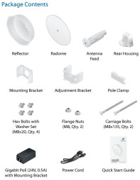 Точка доступа Ubiquiti PowerBeam 5AC-300 ISO