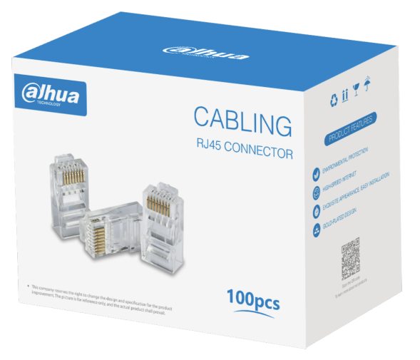 Коннектор Dahua DH-PFM976-531 (RJ45, CAT.5E, 100 шт.)