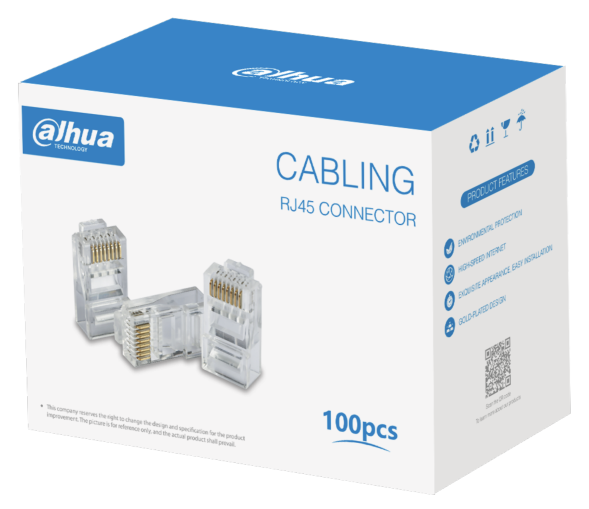 Коннектор Dahua DH-PFM976-631 (RJ45, CAT.6, 100 шт.)
