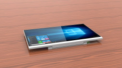 Монитор настольный врезной Wize Pro Helios Rise WR-17HR (Silver)